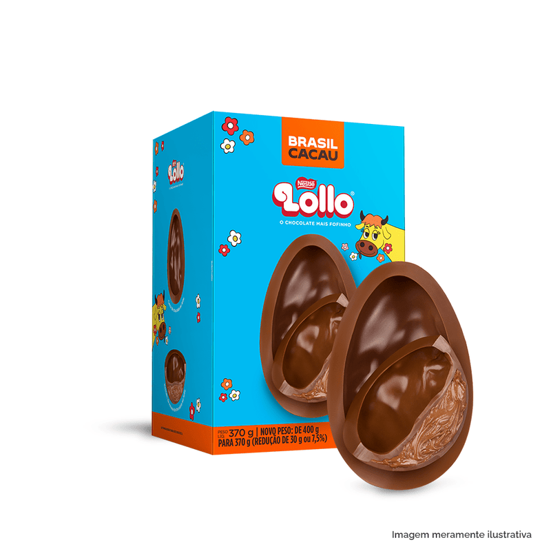 Ovo de Páscoa Recheado Lollo® Nestlé® 370g