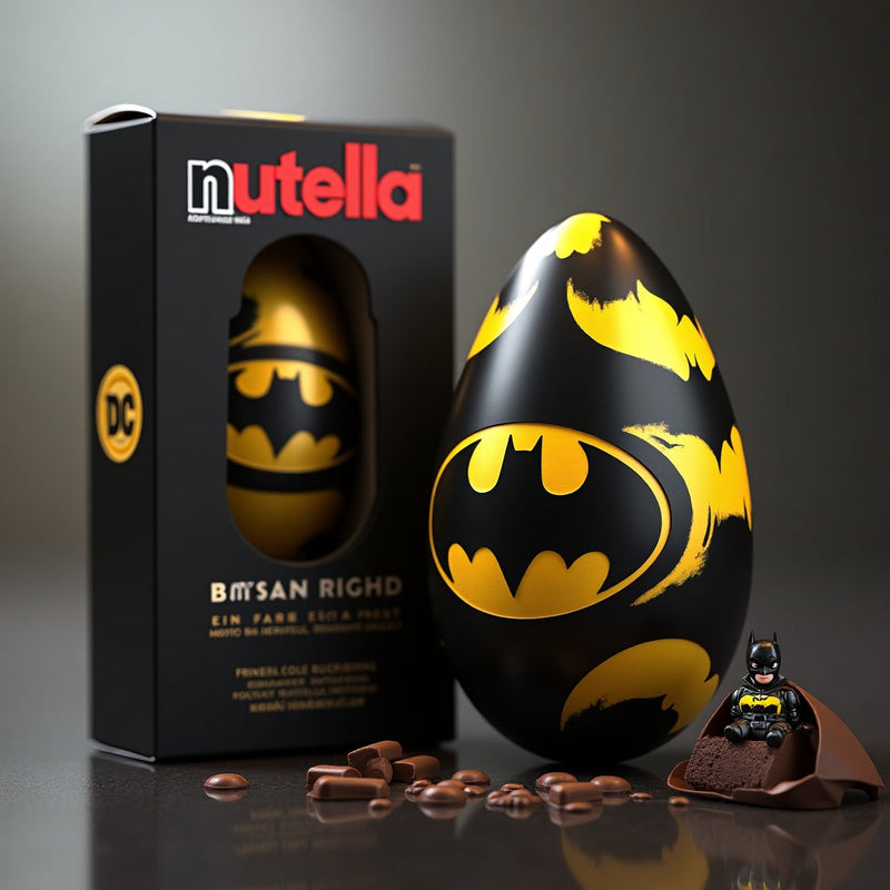 Ovo de Páscoa Nutella + DC Batman – 500g - [BRINDE GRÁTIS]